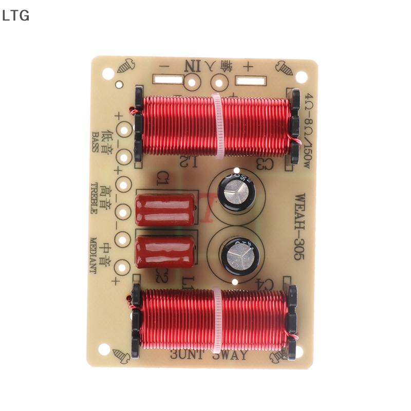 LTG Audio Speaker Crossover Circuit 3 Way 900-4000Hz Frequency Divider Module