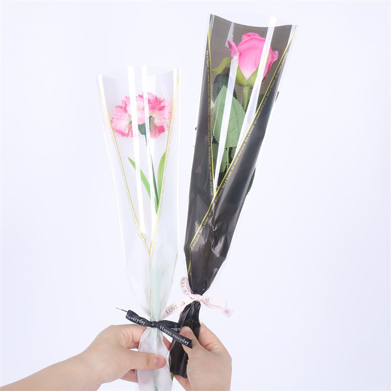 50pcs%20Single%20Rose%20Sleeves%20Flower%20Wrapping%20Bag%20Bouquet%20Packaging%20Bags%20Clear%20Cellophane%20Floral%20Wrappers%20For%20Valentine's%20Day%20-%20Image%208