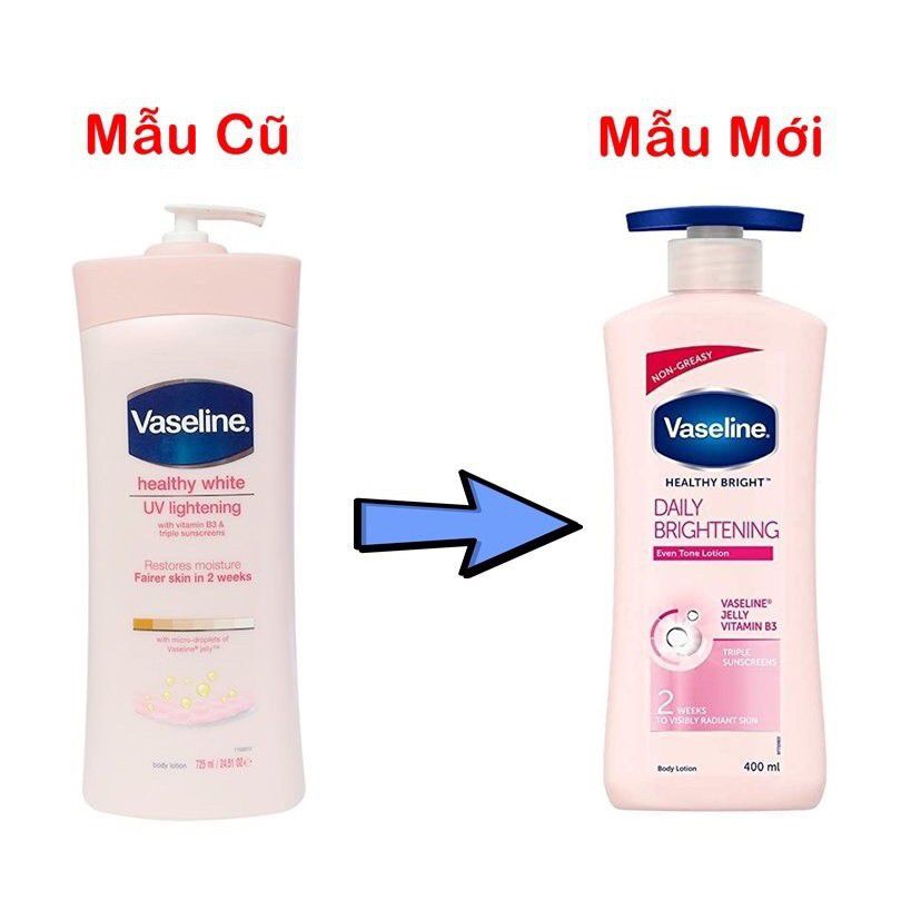 Sữa dưỡng thể Vaseline 725ml