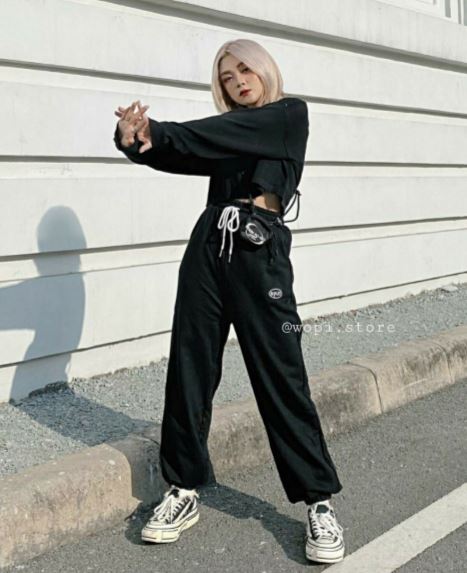 Quần Jogger x Croptop