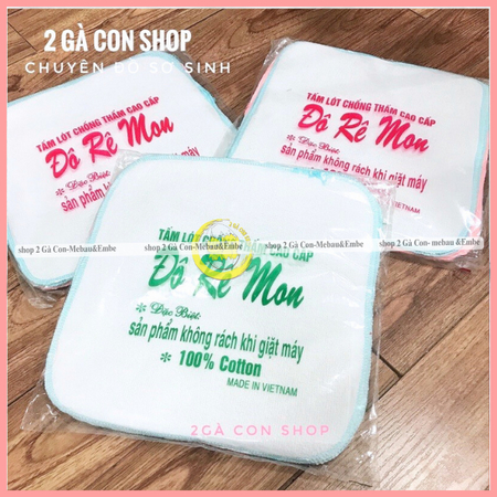 LÓT TÈ CHỐNG THẤM DOREMON CHO BÉ - GIẶT ĐƯỢC