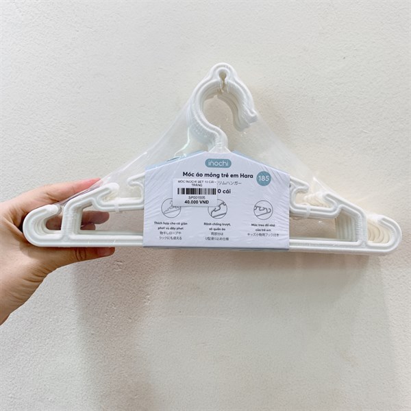 Set 10 móc treo quần áo phơi đồ cho bé