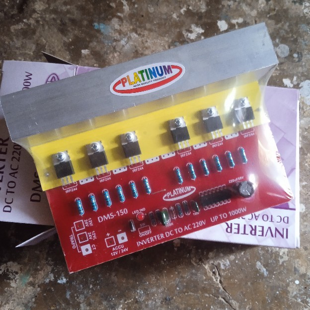 KIT INVERTER DC TO AC 220V 1000W DMS150 DMS-150 DMS 150 DC KE AC 220V