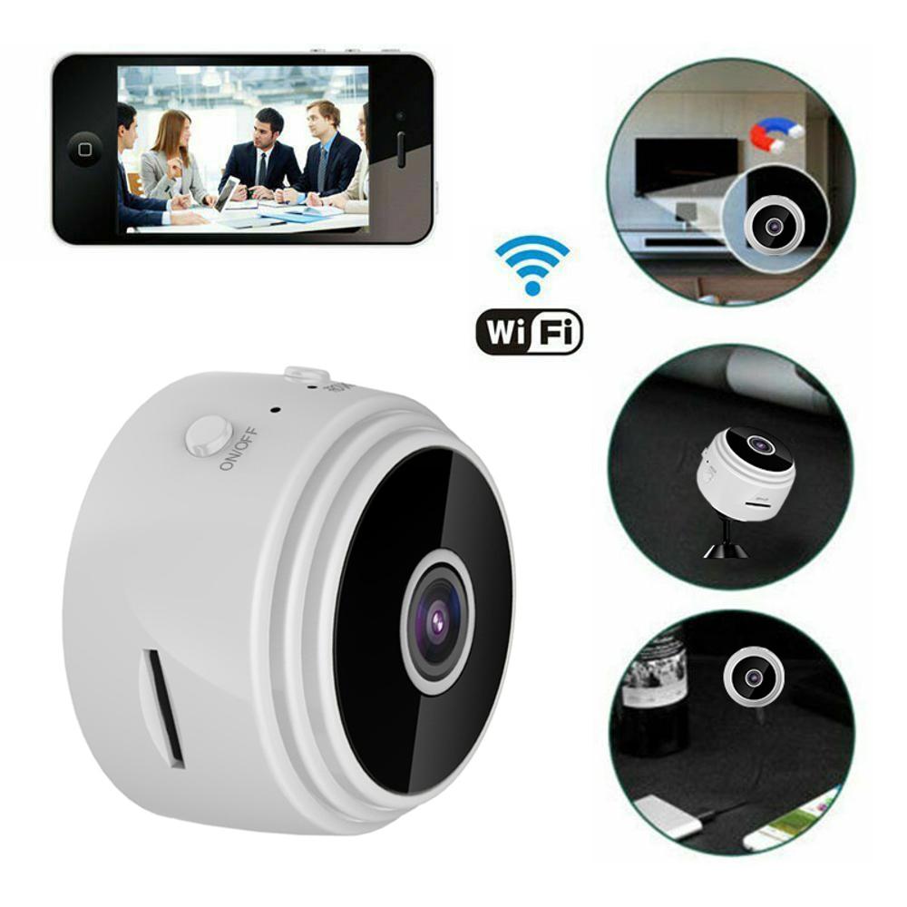 1080P Wireless Camera Multifunctional 2.4G Wireless Indoor Camera Motion Detection 360 Degree Bracket Household Security
