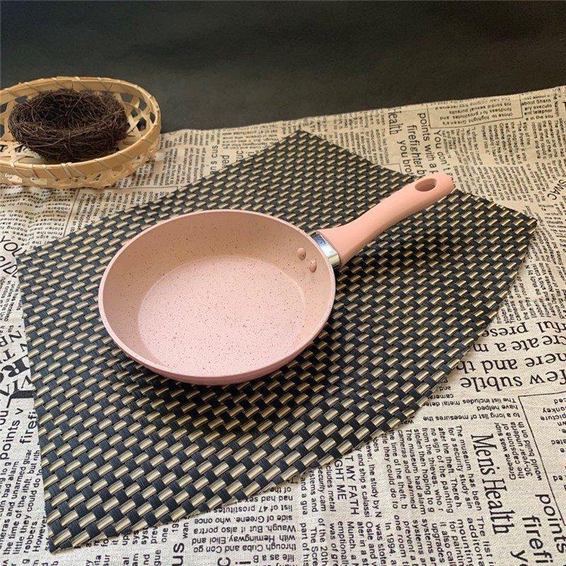 Chảo đá chống dính 16cm chế biến ăn dặm cho bé