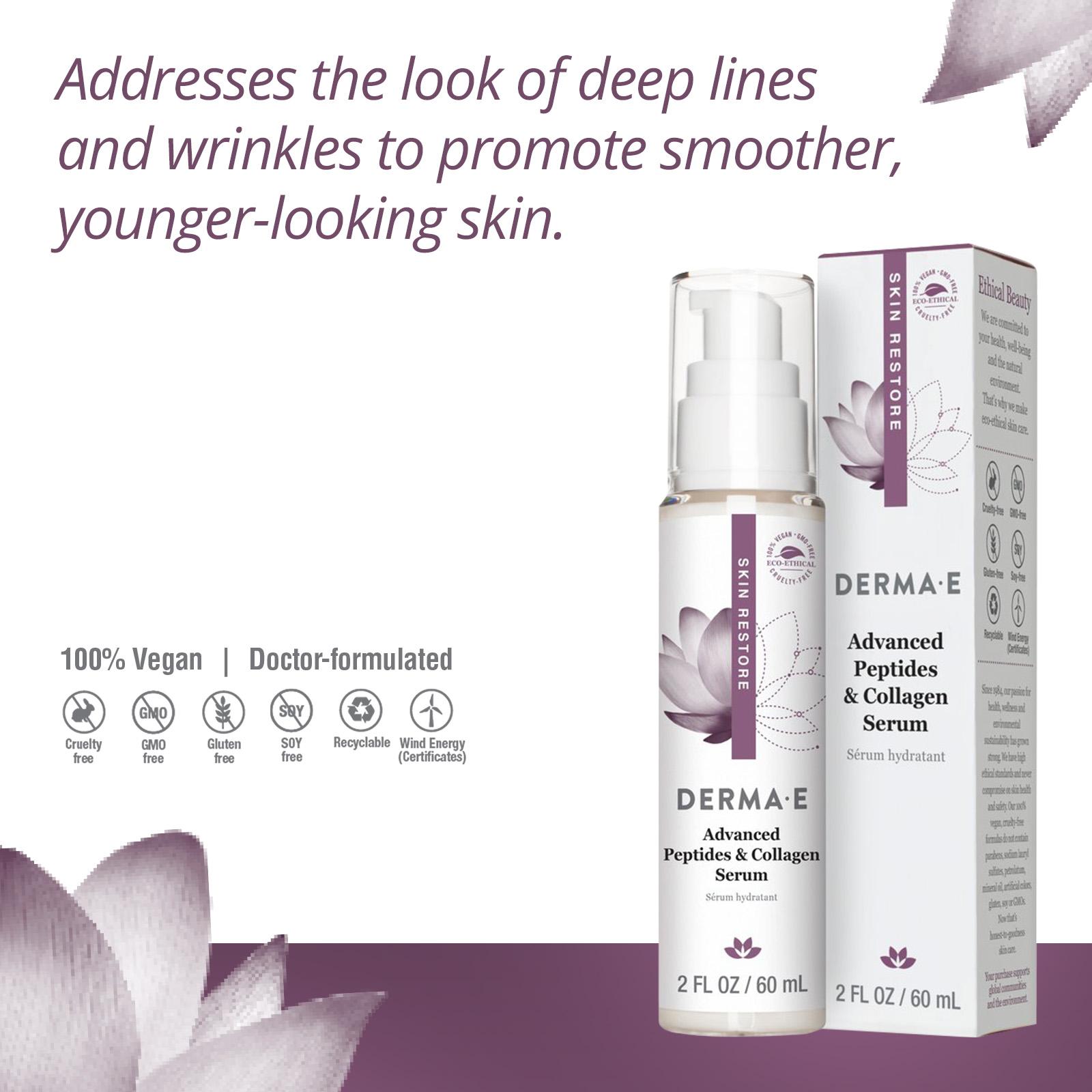 derma e peptide serum