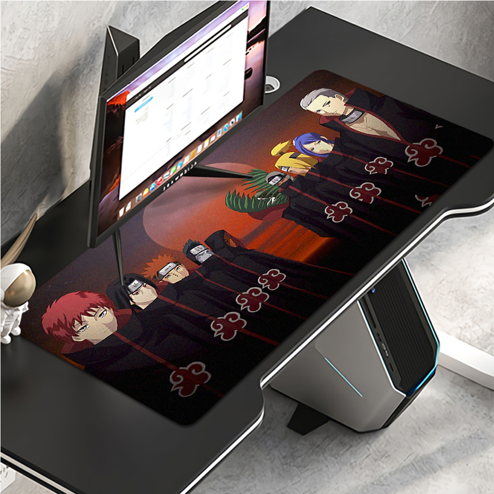 【New arrival】Naruto Akatsuki Cloud Large Gaming Mouse Pad LockEdge ...