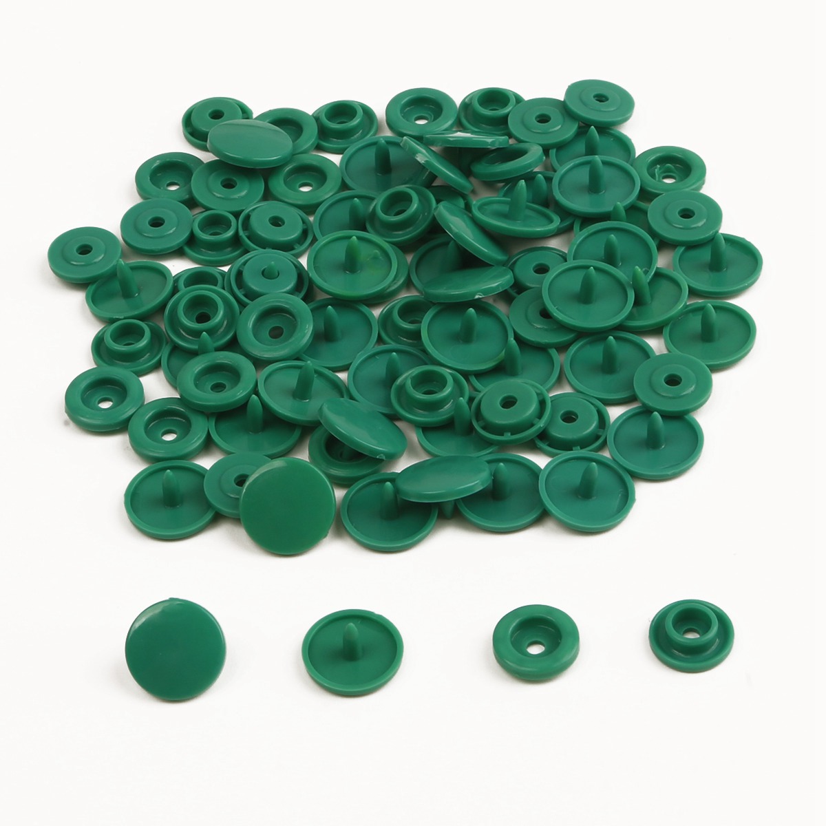 20Sets Round Plastic Snaps Button Fasteners KAM T5 12mm Garment Accessories For Baby Clothes Clips Quilt Cover Sheet Button