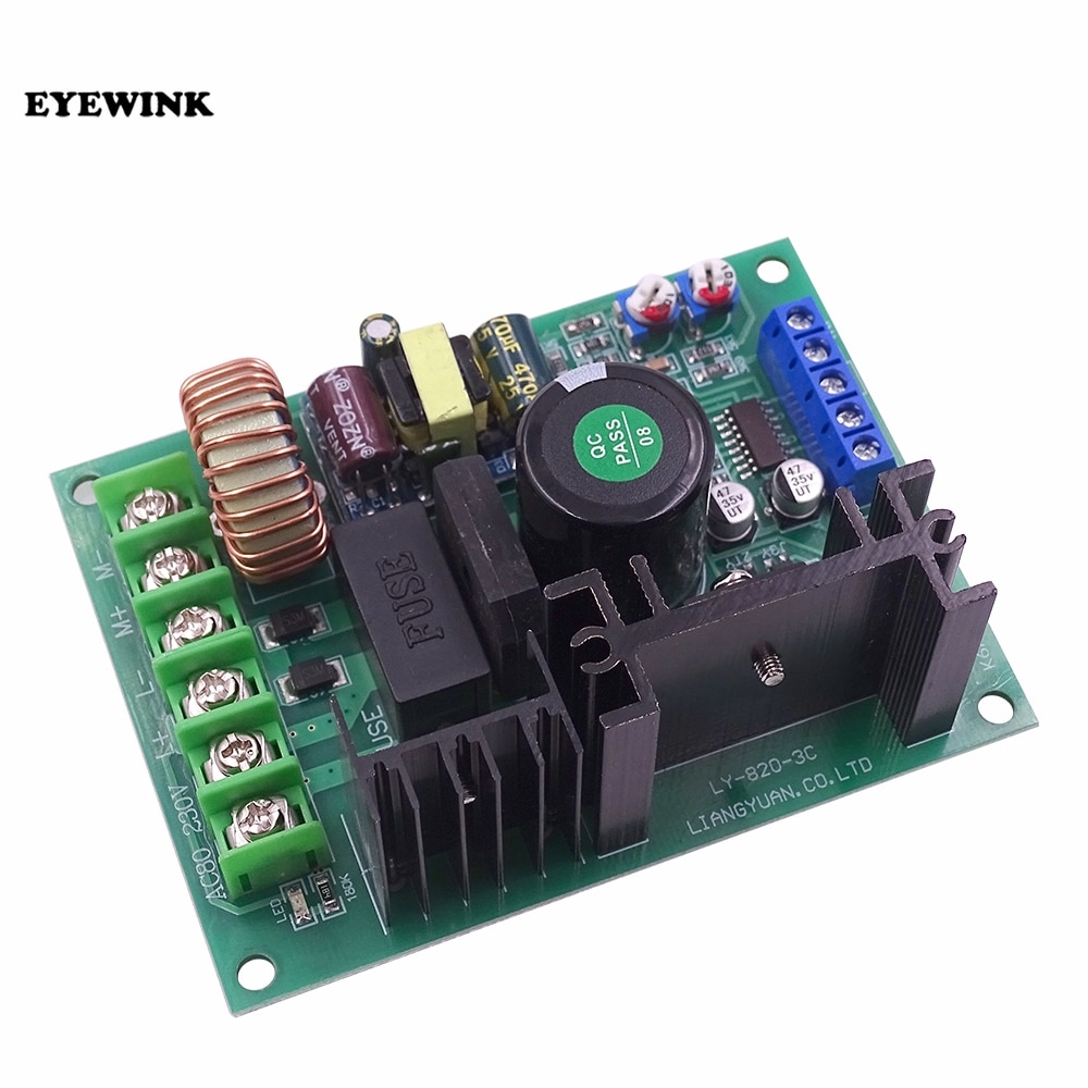 LY-820 PWM 110V220V DC Permanent Magnet Motor Governor Drive Module Controller Board