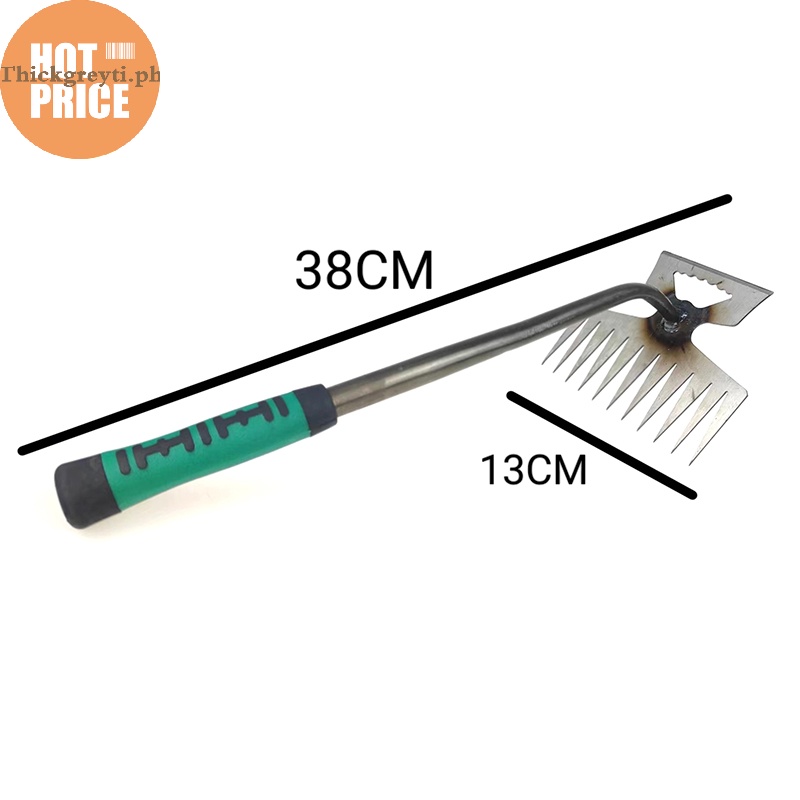 GRAYTI Garden Shovel Gardening Prop 2 IN 1 Manual Weed Remover Tool ...