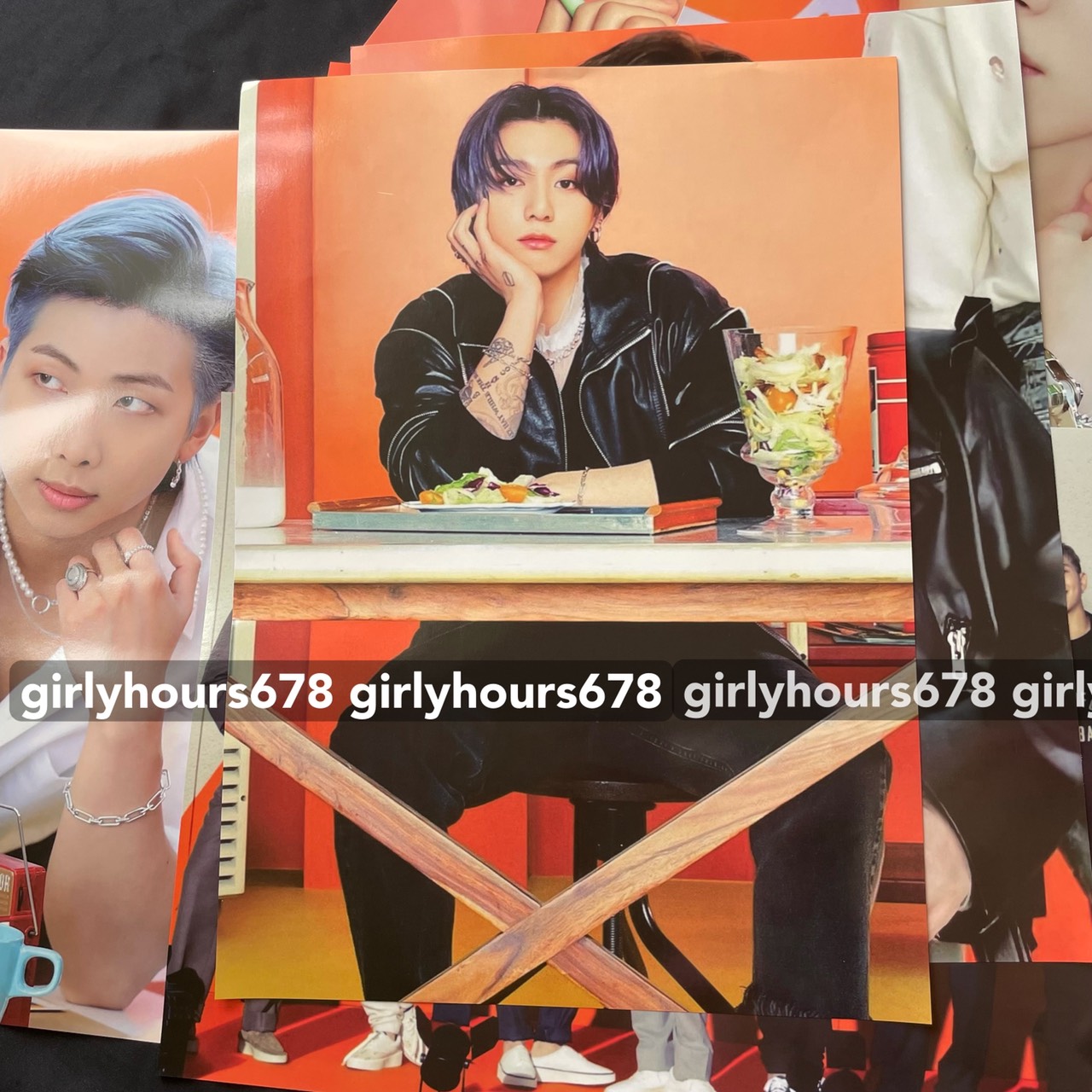 [HCM]Combo 8 tấm poster BTS khổ A3 Butter mới