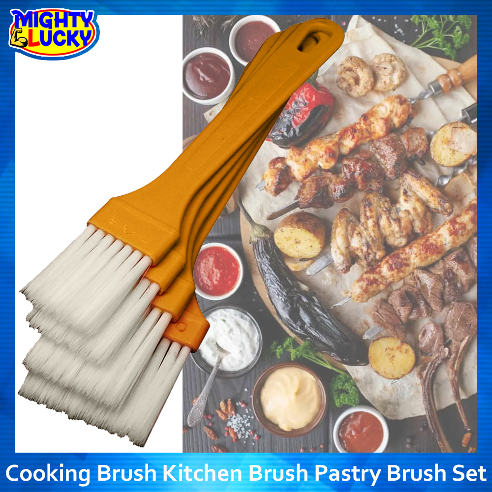 Set of 4 pcs Barbeque Brush Baking Brush Cooking Brush Kitchen Brush