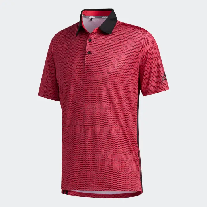 adidas pink golf shirt