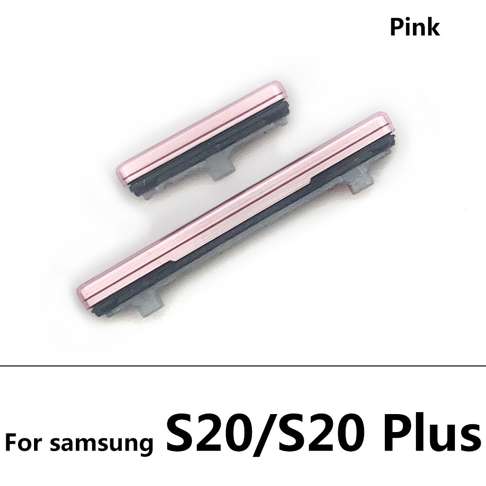 New power on off side button + volume up down side key button for suitable for samsung galaxy s20 / s20 plus / s20 ultra