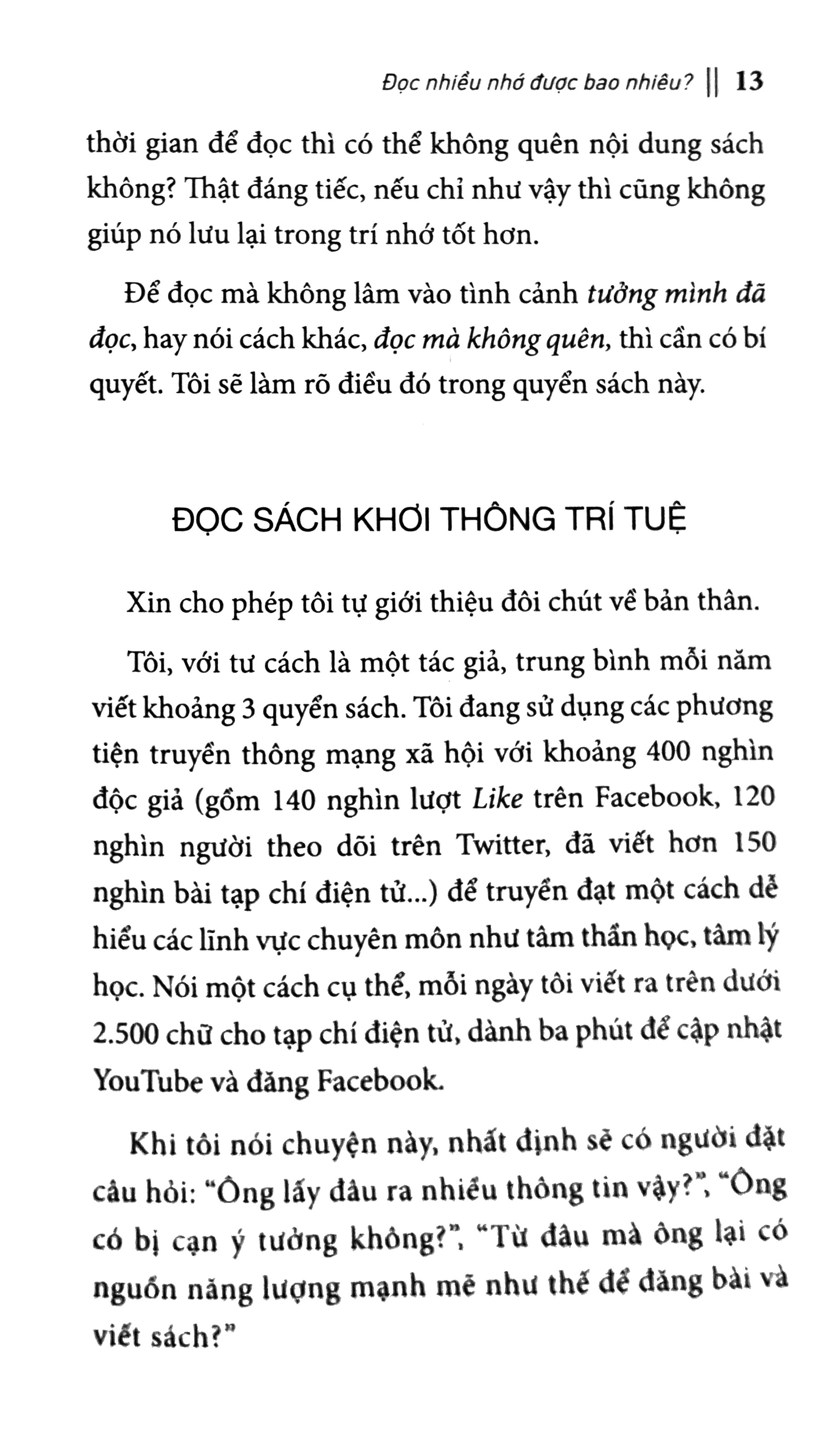 Hodico - sách Đọc Nhiều Nhớ Được Bao Nhiêu