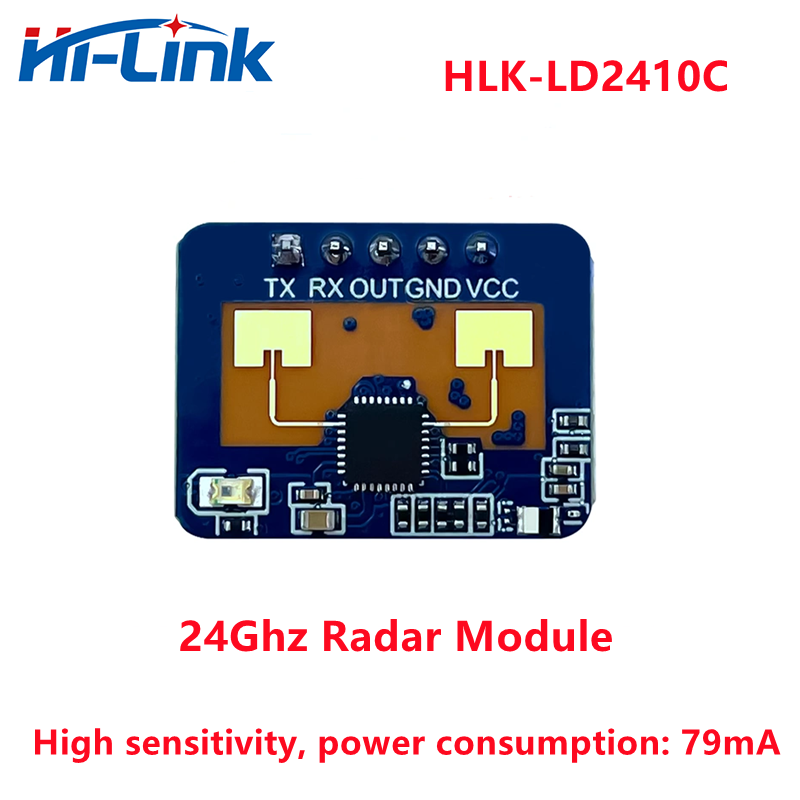 Hilink Ic Smart Home 5v Testkit Hlk-Ld2410b 24g Ble Mmwave Sensor Human ...