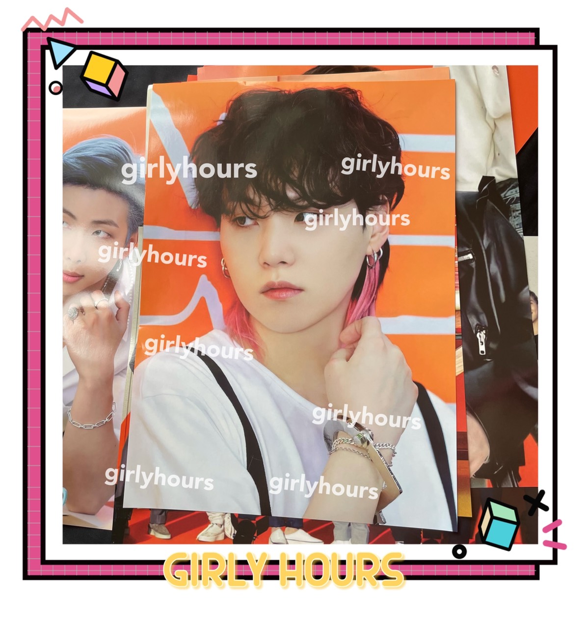 [HCM]Combo 8 tấm poster BTS khổ A3 Butter mới