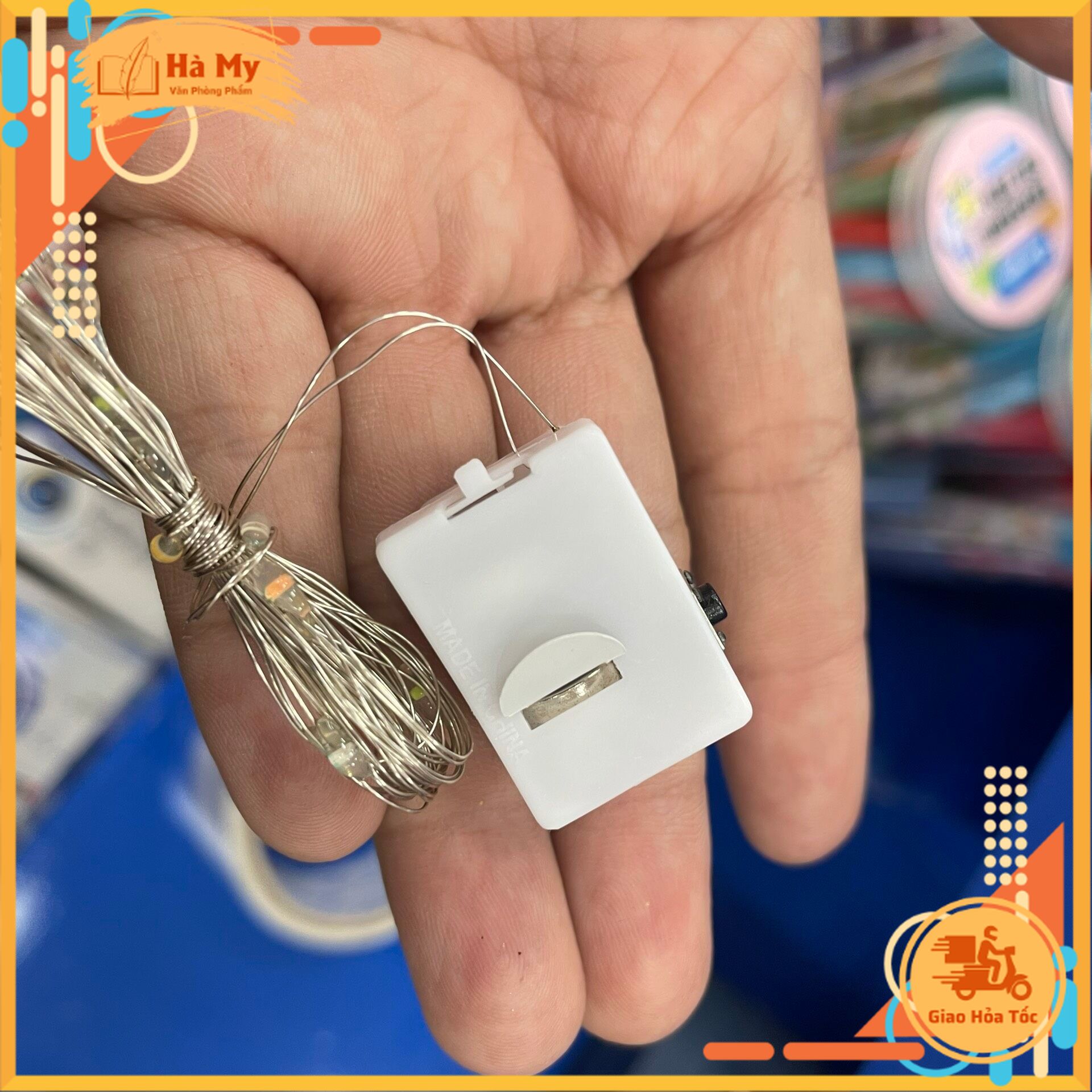 Combo 10 Đèn LED đom đóm dài 1m/2m/3m kèm theo pin