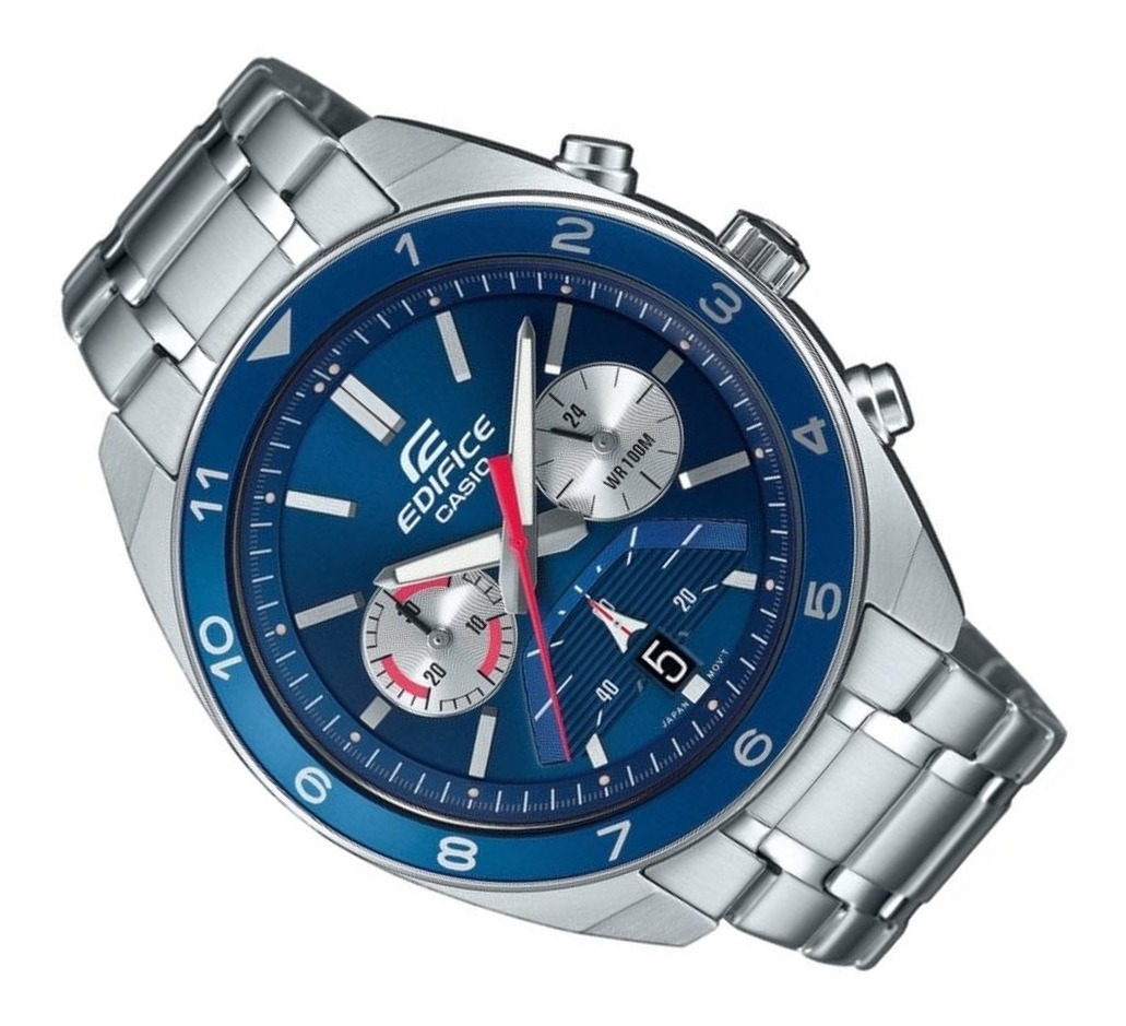 casio chronograph water 100m resist