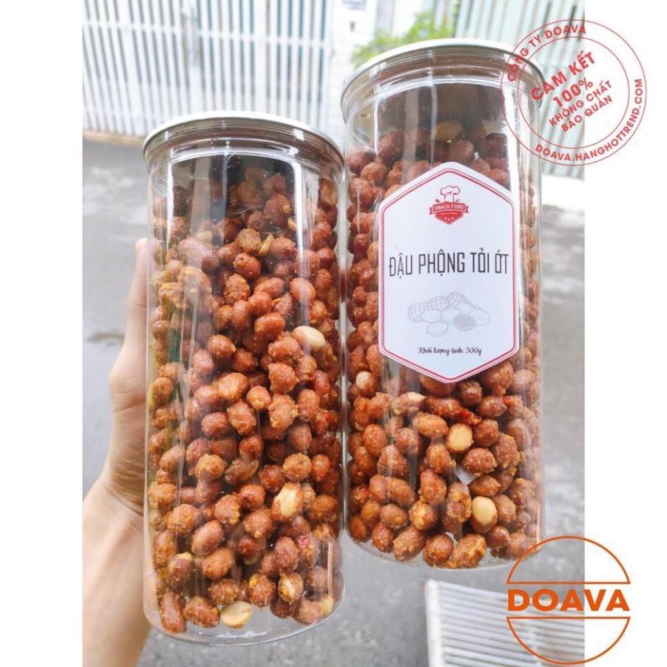 [ 500.Gram ] Đậu Phộng Rang Tỏi Ớt Giòn Ngon ( Lạc )