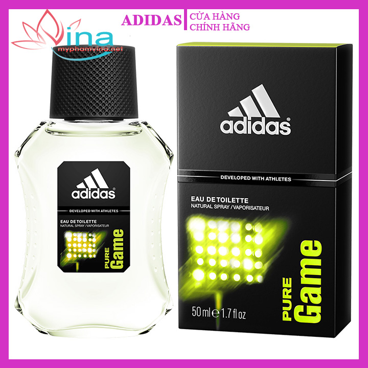 Nước Hoa Adidas Pure Game Eau De Toilette 100ml