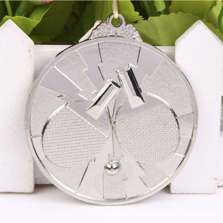 6.5CM Table Tennis Medals Gold Foil Making Games Medals