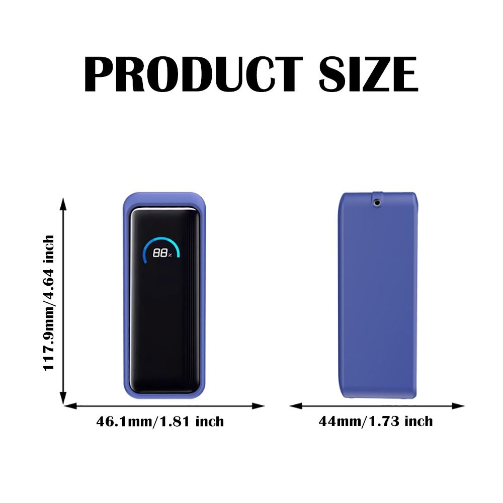 WASTELAND BEAUTY Silicone Protective Case Shockproof Dustproof Shell High Quality Soft Power Supply Cover for Anker Prime 9600mAh 65W Power Bank Travel