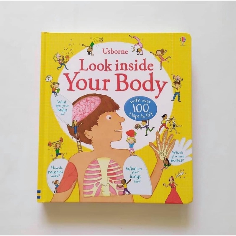 Usborne Look Inside nhập khẩu Mới 100% - Đồ chơi tương tác lật mở