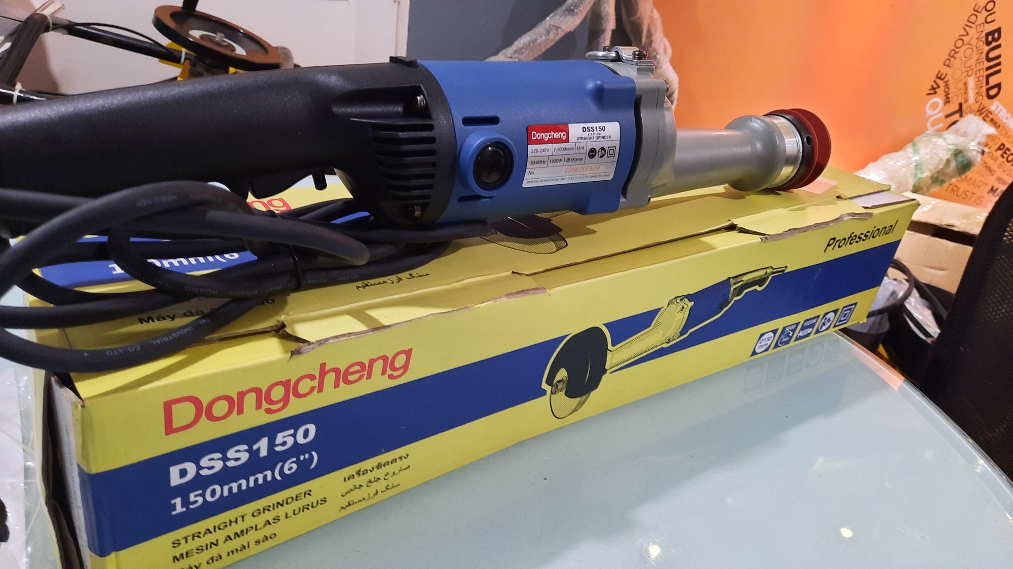 Máy Mài Sào Dongcheng DSS150 1020W
