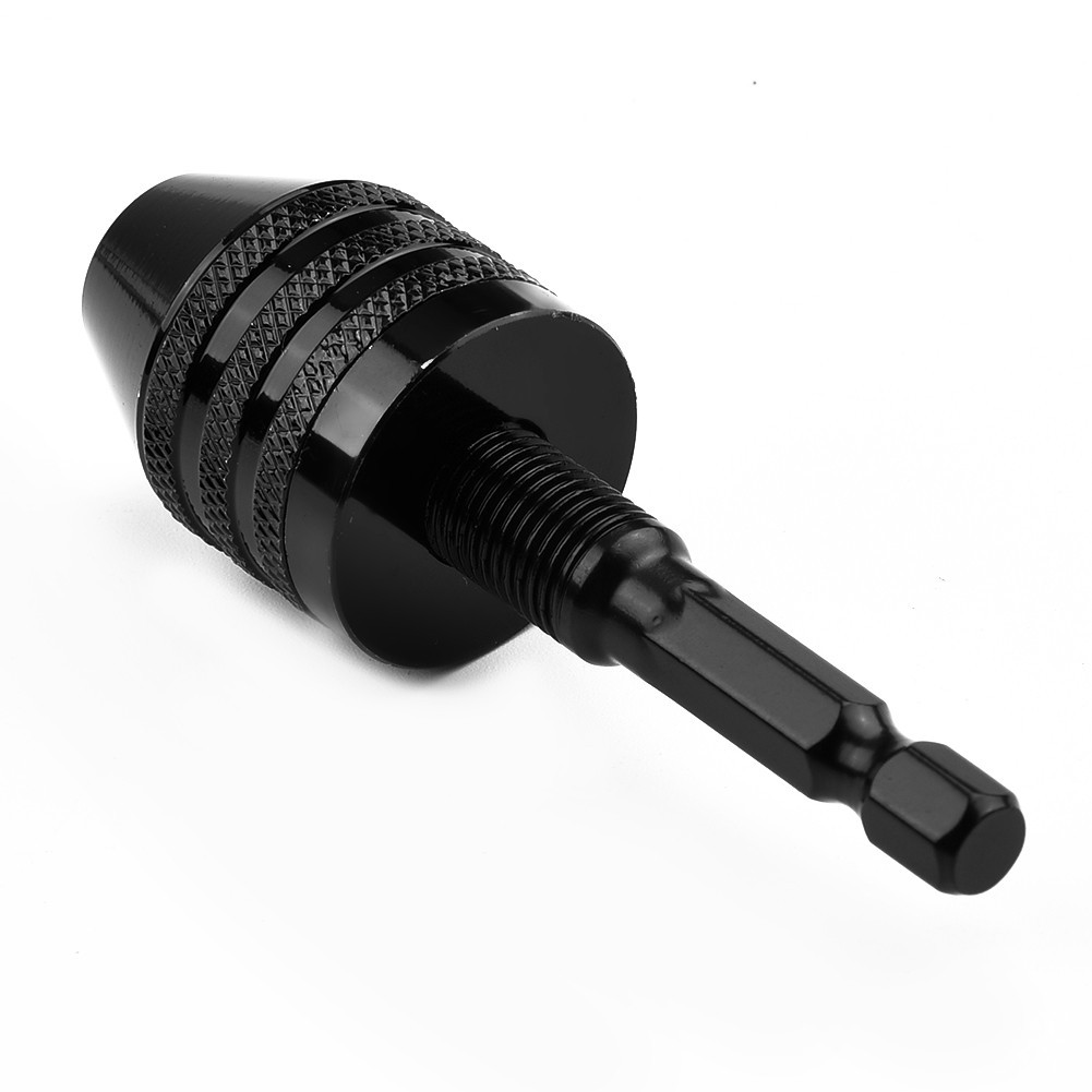 (1/4) Keyless Chuck Conversion Hex Shank-Adapter Drill Bit Quick-Change-Driver