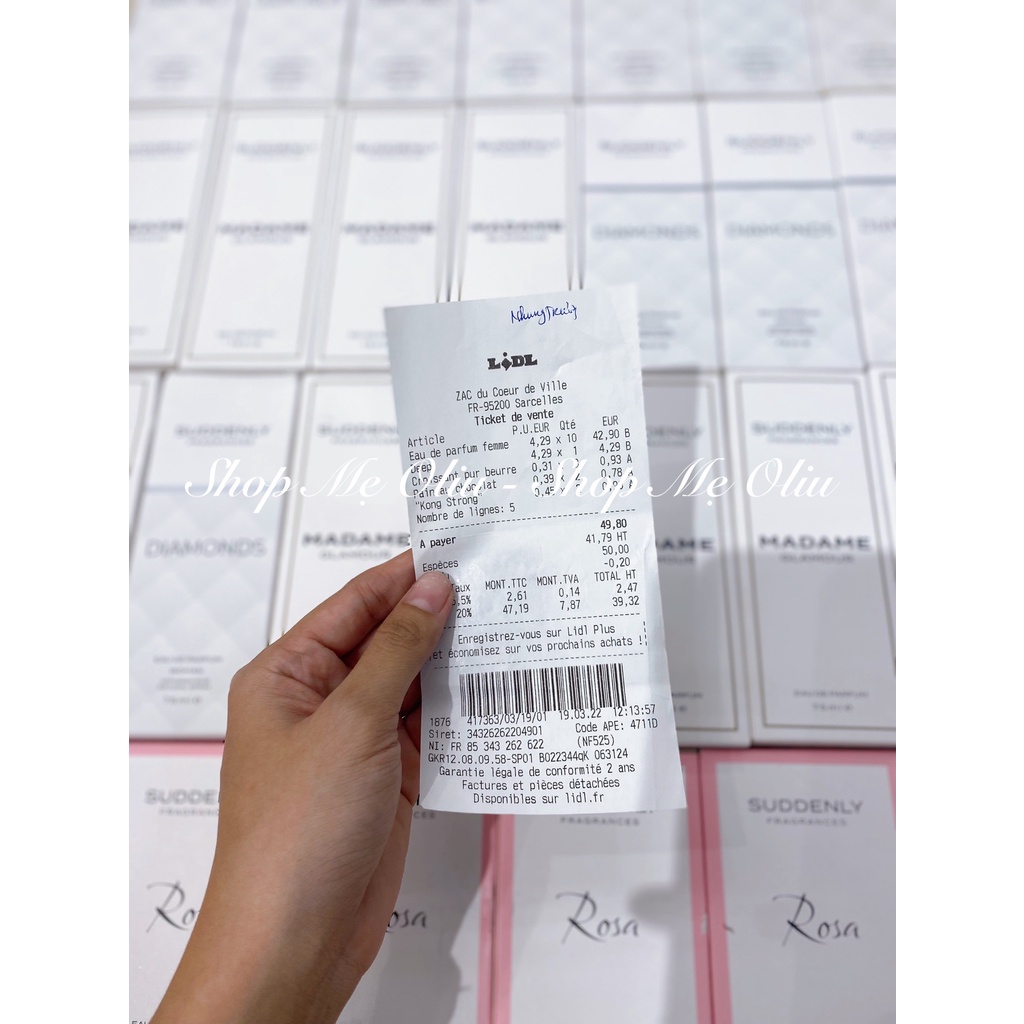 [ĐỦ BILL] - Nước hoa SUDDEDENLY 75ml