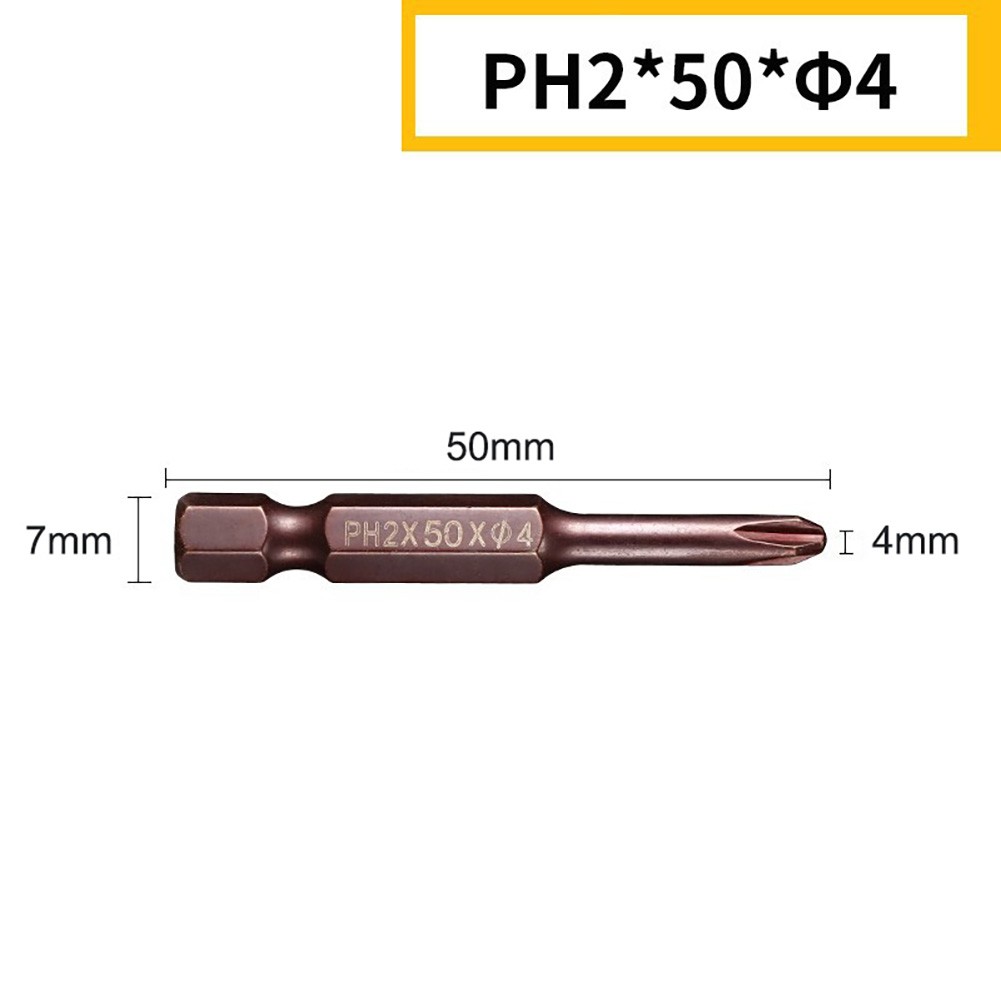 Unnicoco Hex Shank Screwdriver Bits for Electric and Hand Screwdrivers PH00 PH0 PH1 PH2