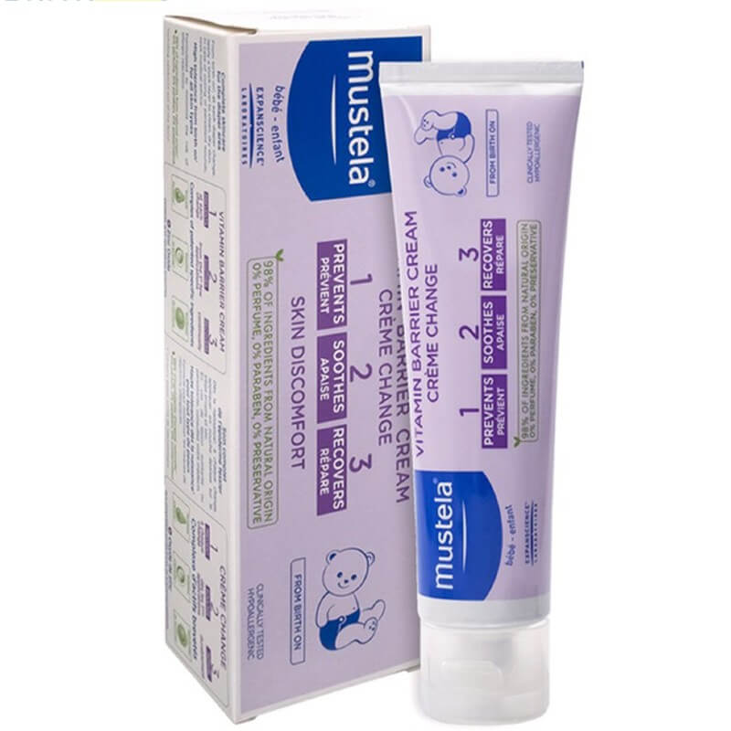 Mustela 1 2 3 Vitamin Barrier Cream 100ml For All Skin Types Lazada