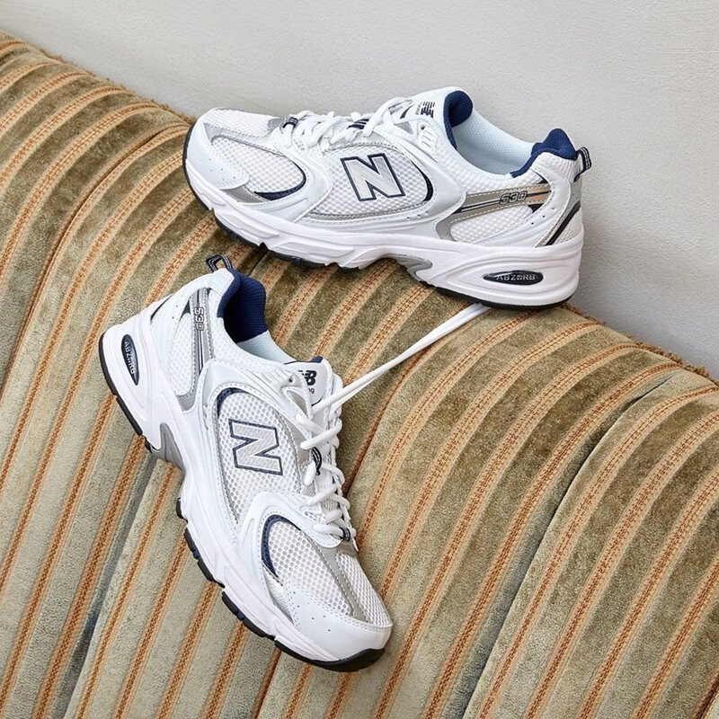 Giày Sneaker Thể Thao NB530 Bạc SC (Fullbox+bill+tất+tag+phụ kiện đi kèm)