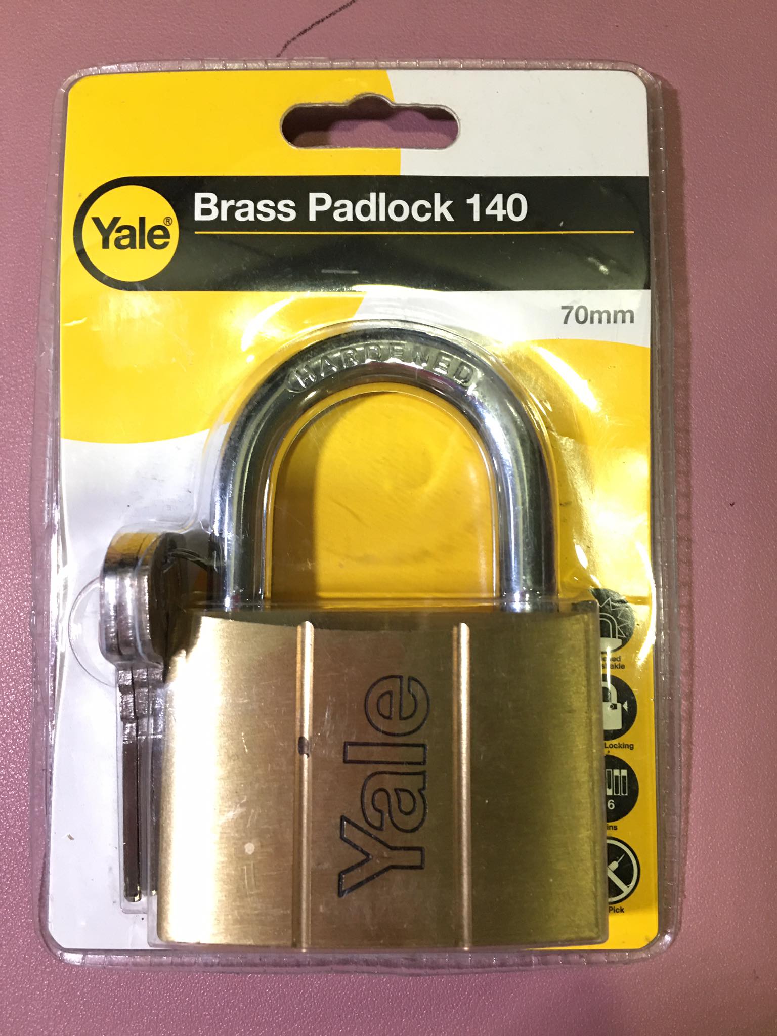 Yale Standard Iron Padlock 70MM In Nairobi, Kenya | PL-Y112 - View #6