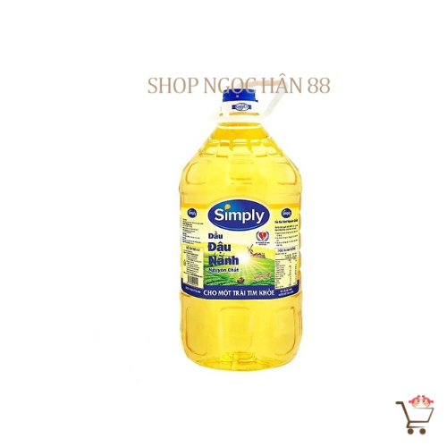[Chính Hãng] Dầu ăn đậu nành Simply - Can 5L DATE MỚI