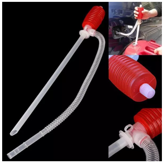 Ống bơm tay để hút đáy thay nước hồ cá Bơm Hút Xăng Dầu Chất Lỏng Tiện Lợi Nhanh Chóng