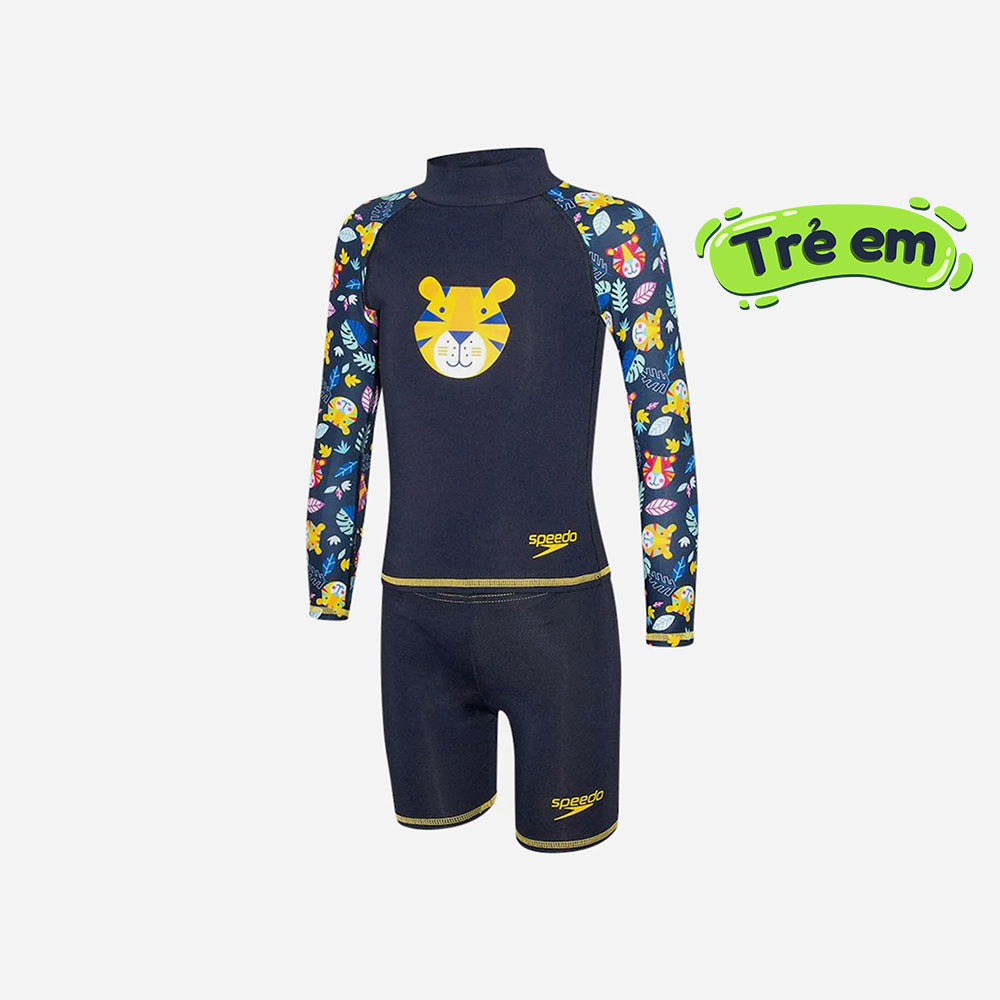 SPEEDO Áo bơi chống nắng bé trai Rashguard SOJ20031 (2 tuổi)