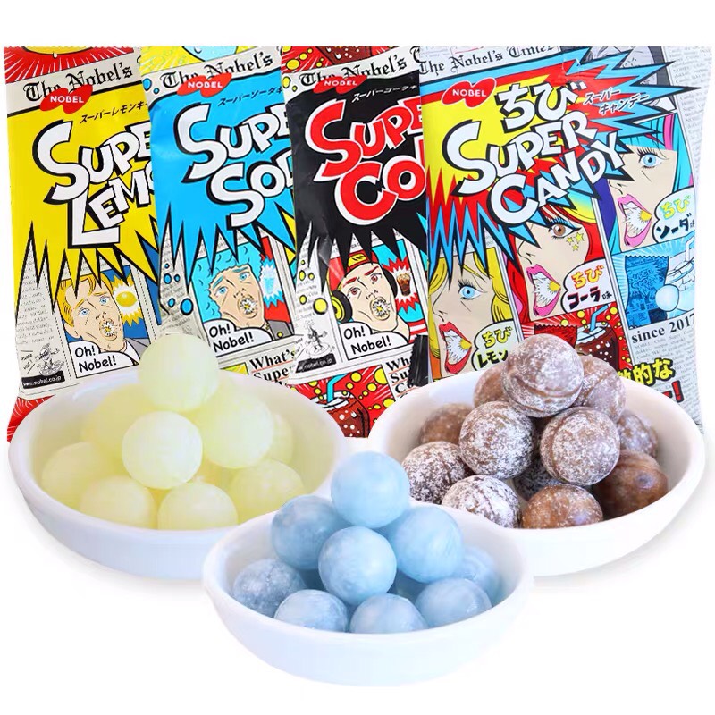 Kẹo Siêu Chua Super Candy Nhật Bản Không Đường