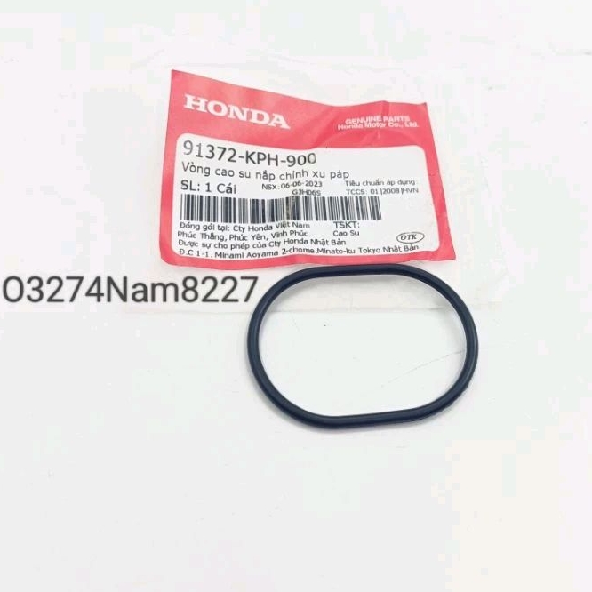 Gioăng ron cao su, sin nắp xupap future 2, neo, x, mập, wave 125...