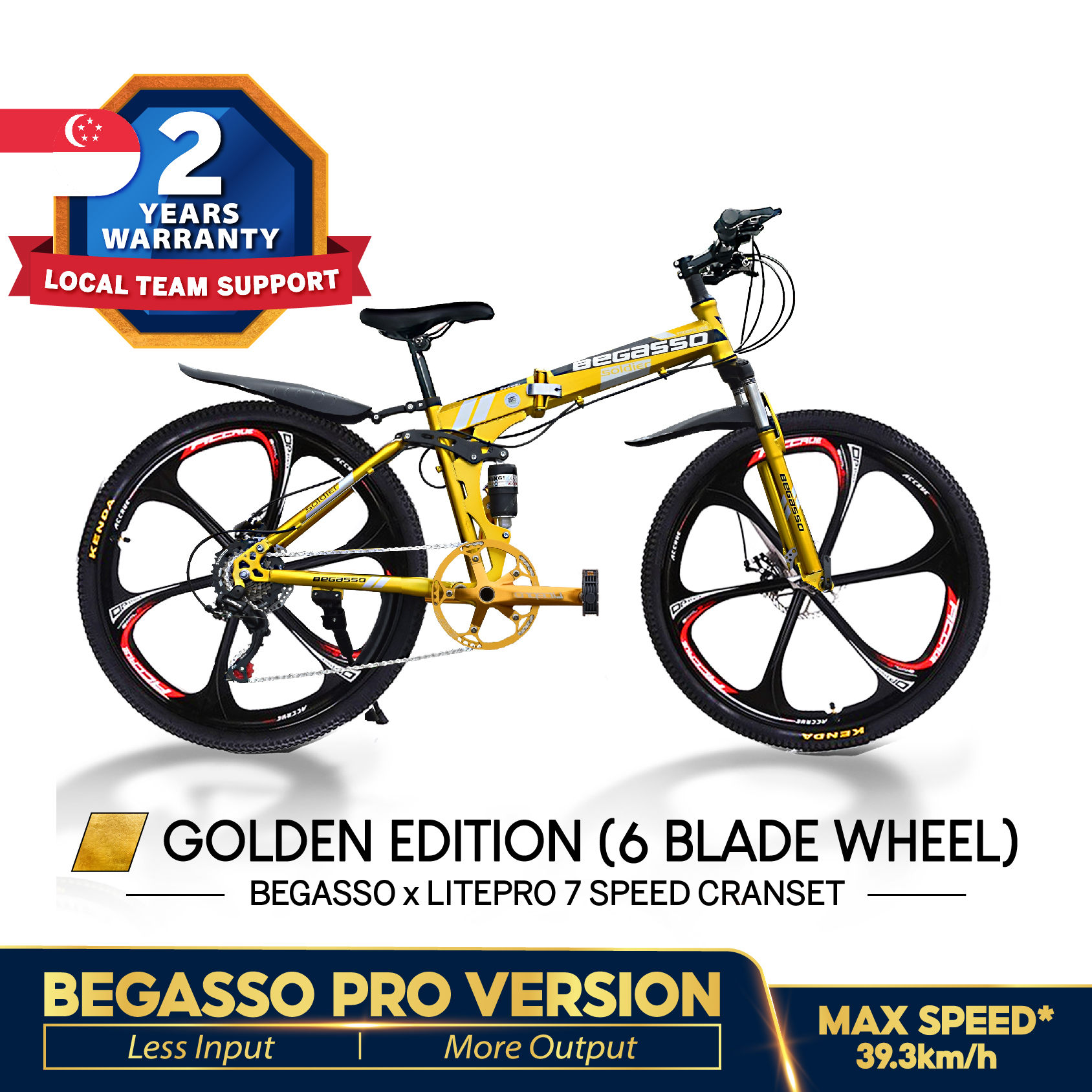 Bicicleta best sale begasso soldier