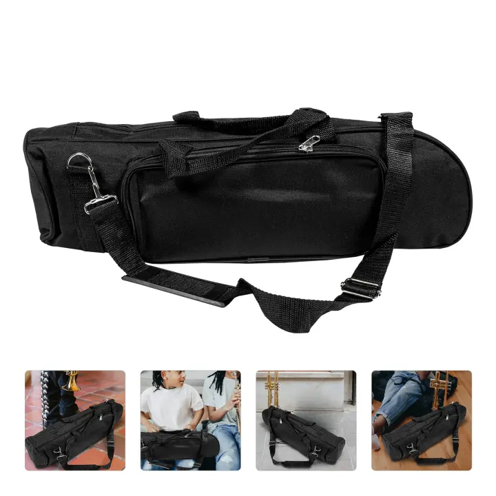 【Must-have】Thickened Trumpet Bag Portable Musical Instrument Storage Bag Shockproof Trumpet Bag