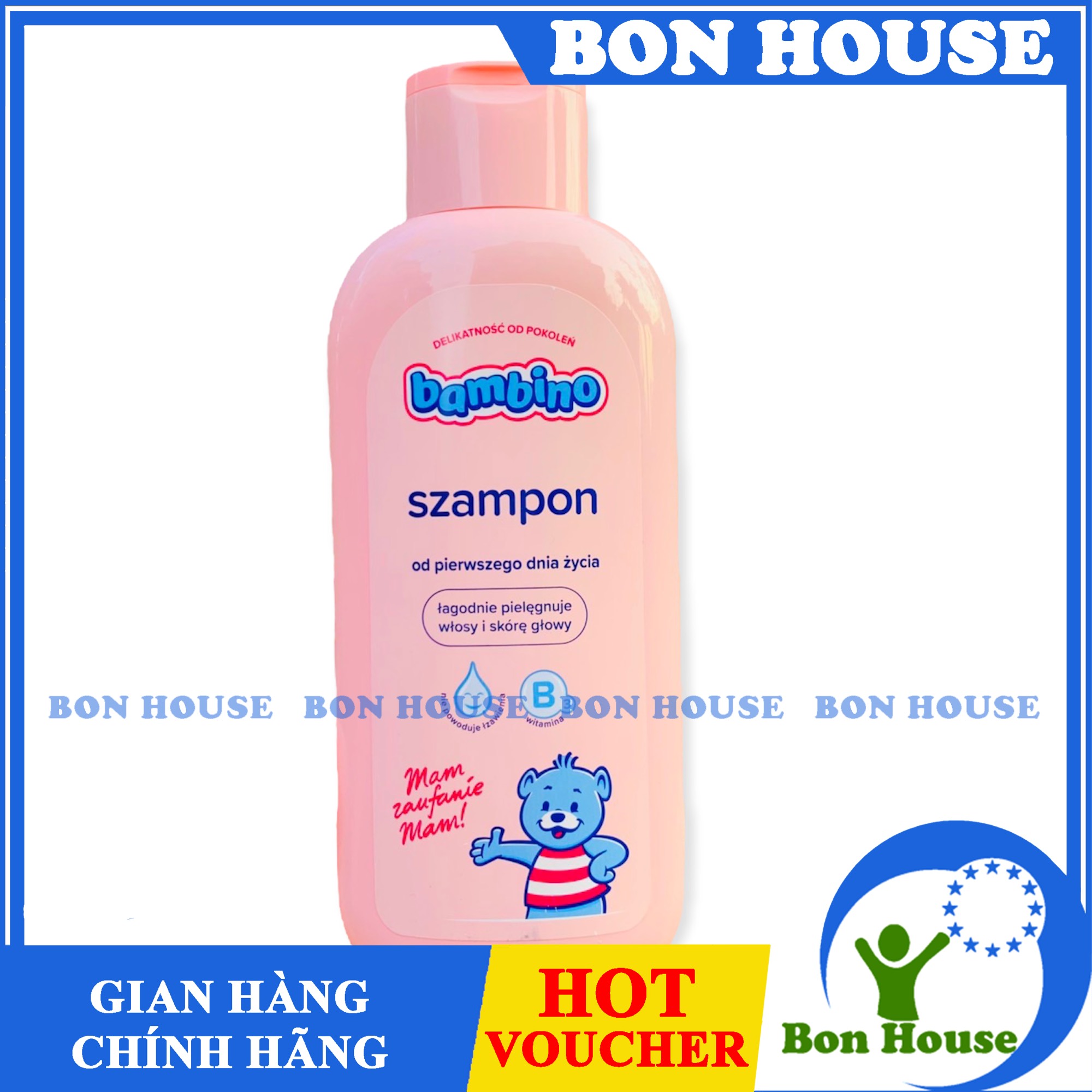 Dầu gội Bambino 400ml dành cho bé