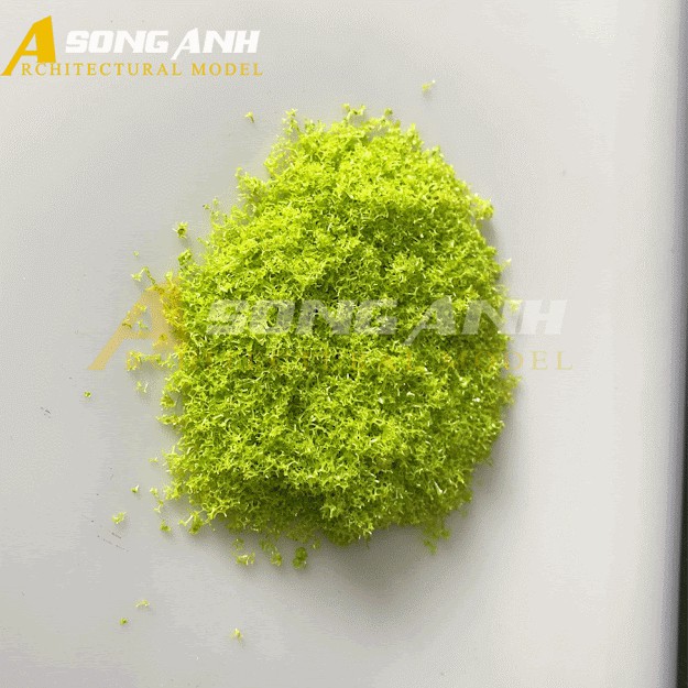 Bột xốp làm cây/thảm cỏ mô hình ( 1 bịch 50 gram )