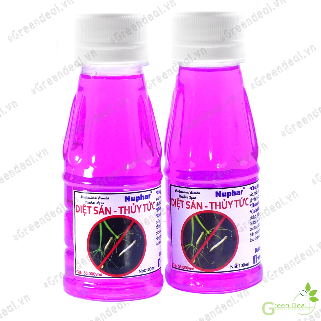 Nuphar - diệt sán-thủy tức | diệt sán, giun, thủy tức và bọ nước...an toàn cho cá tép thủy sinh