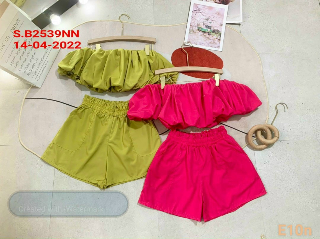 sét kate có mút ngực bèo vai xinh ld22