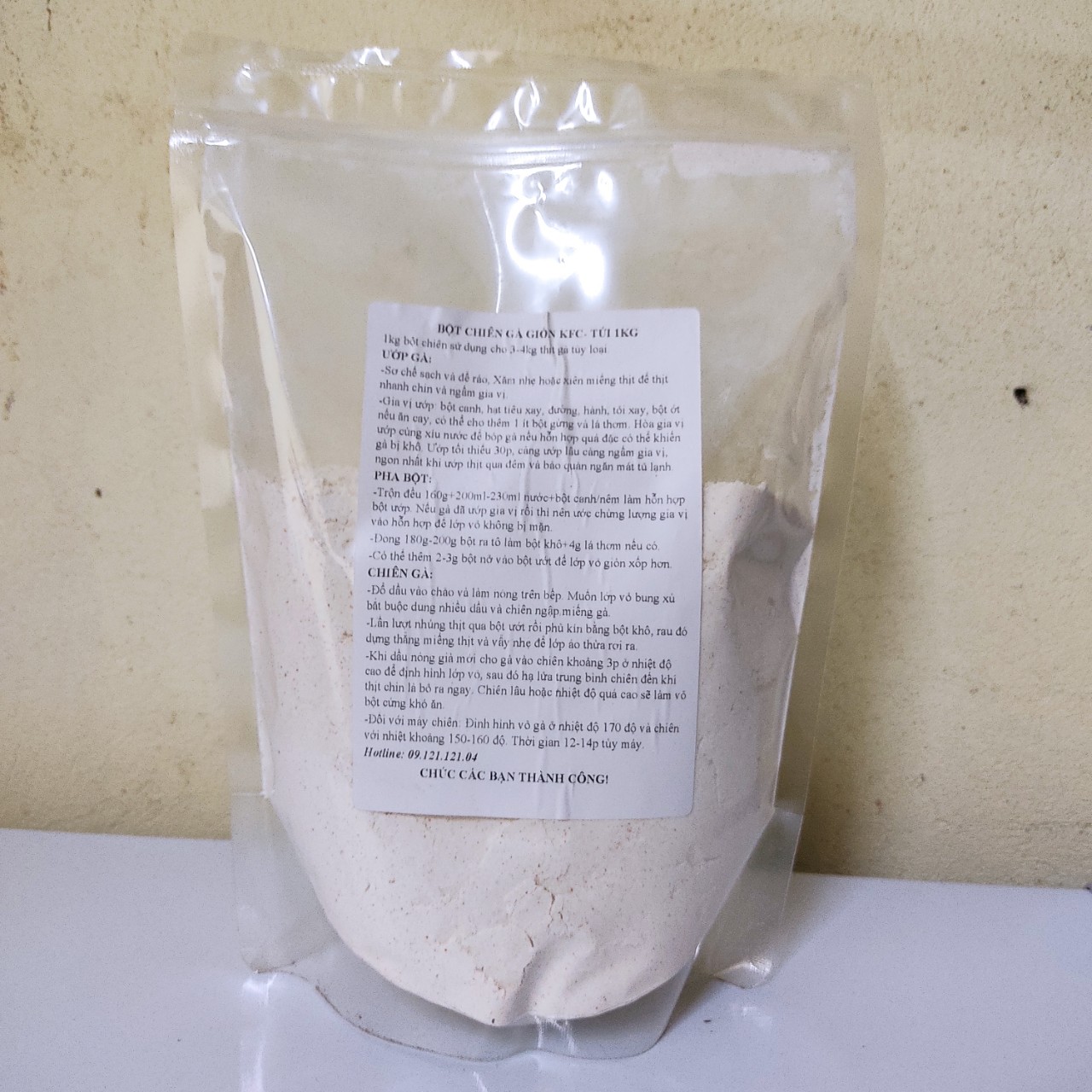 Bột Chiên Gà Giòn KFC Túi 1KG - Bí Quyết Cho Món Gà Giòn Ngon Như Ngoài Hàng