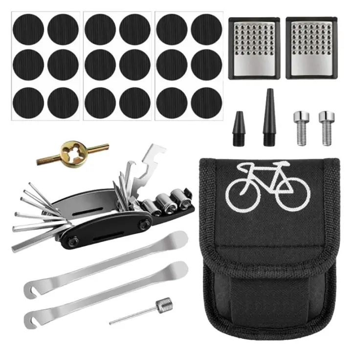 bicycle tire puncture repair kit