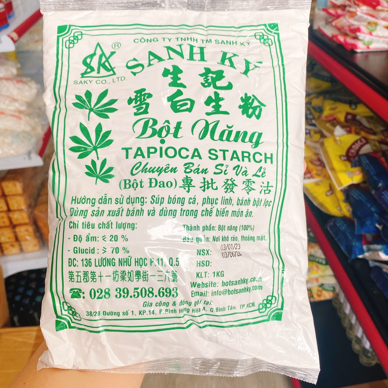 Bột năng sanh ký