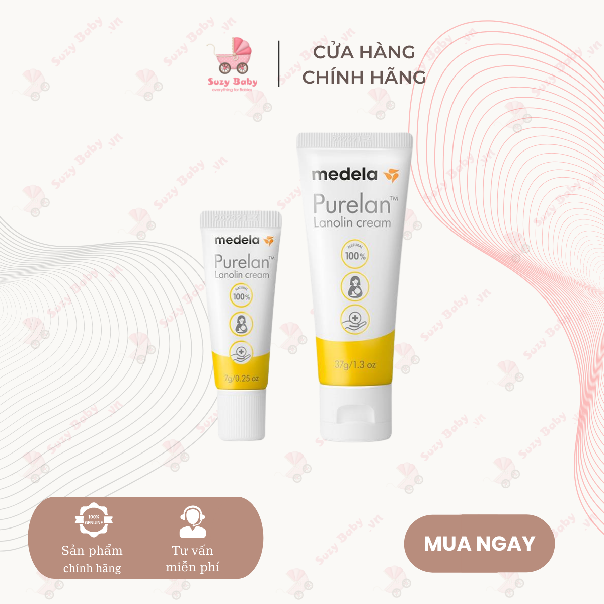 KEM BÔI NỨT ĐẦU TI CHO MẸ 7G, 37G